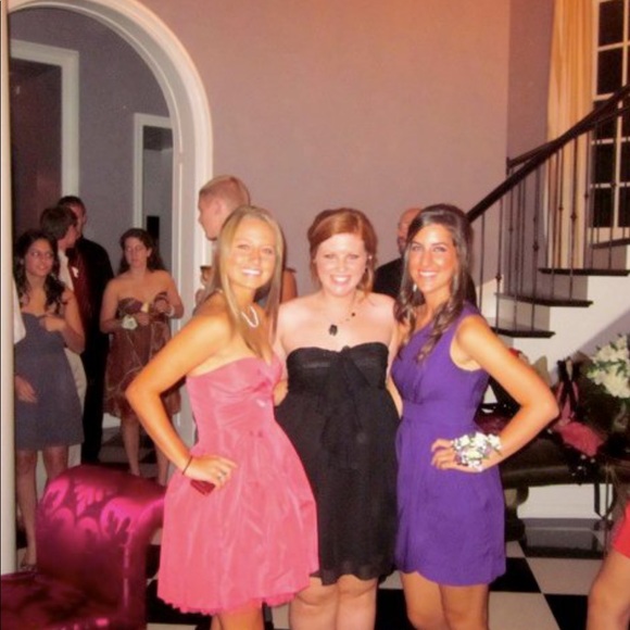 Black Strapless YA dress size L - Picture 6 of 7